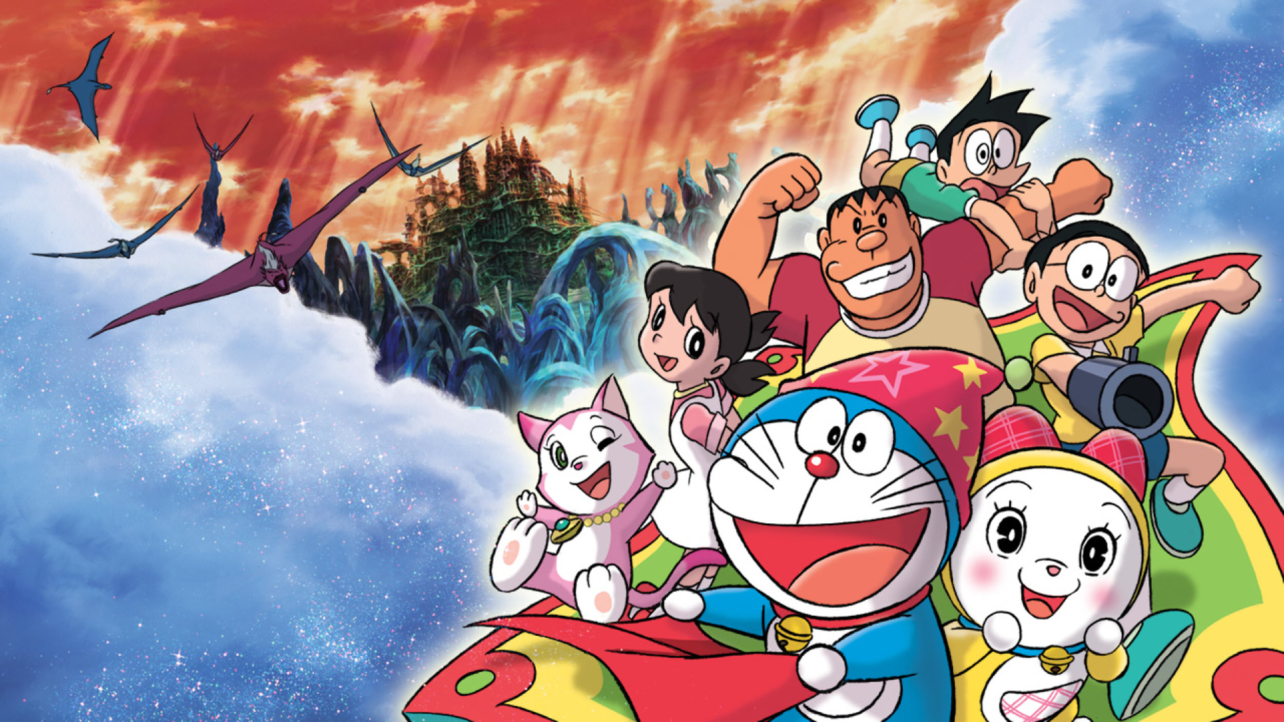 Hình nền Doraemon 3D laptop