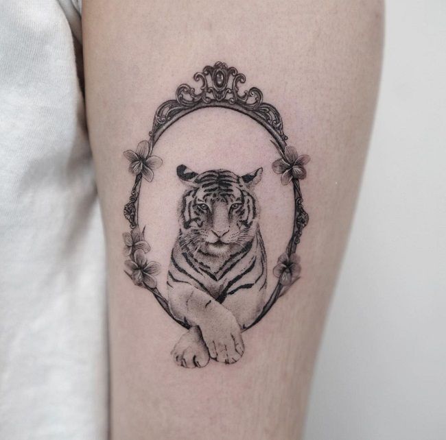 Tattoo con hổ đẹp nhất