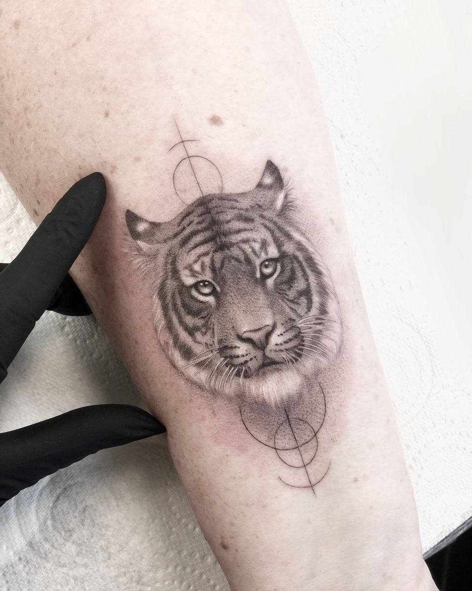Tattoo con hổ đẹp