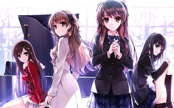 Hình ảnh đẹp về nhóm bạn thân anime
