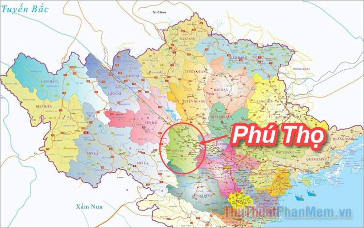 Phú Thọ có bao nhiêu huyện Danh sách các Huyện của Phú Thọ