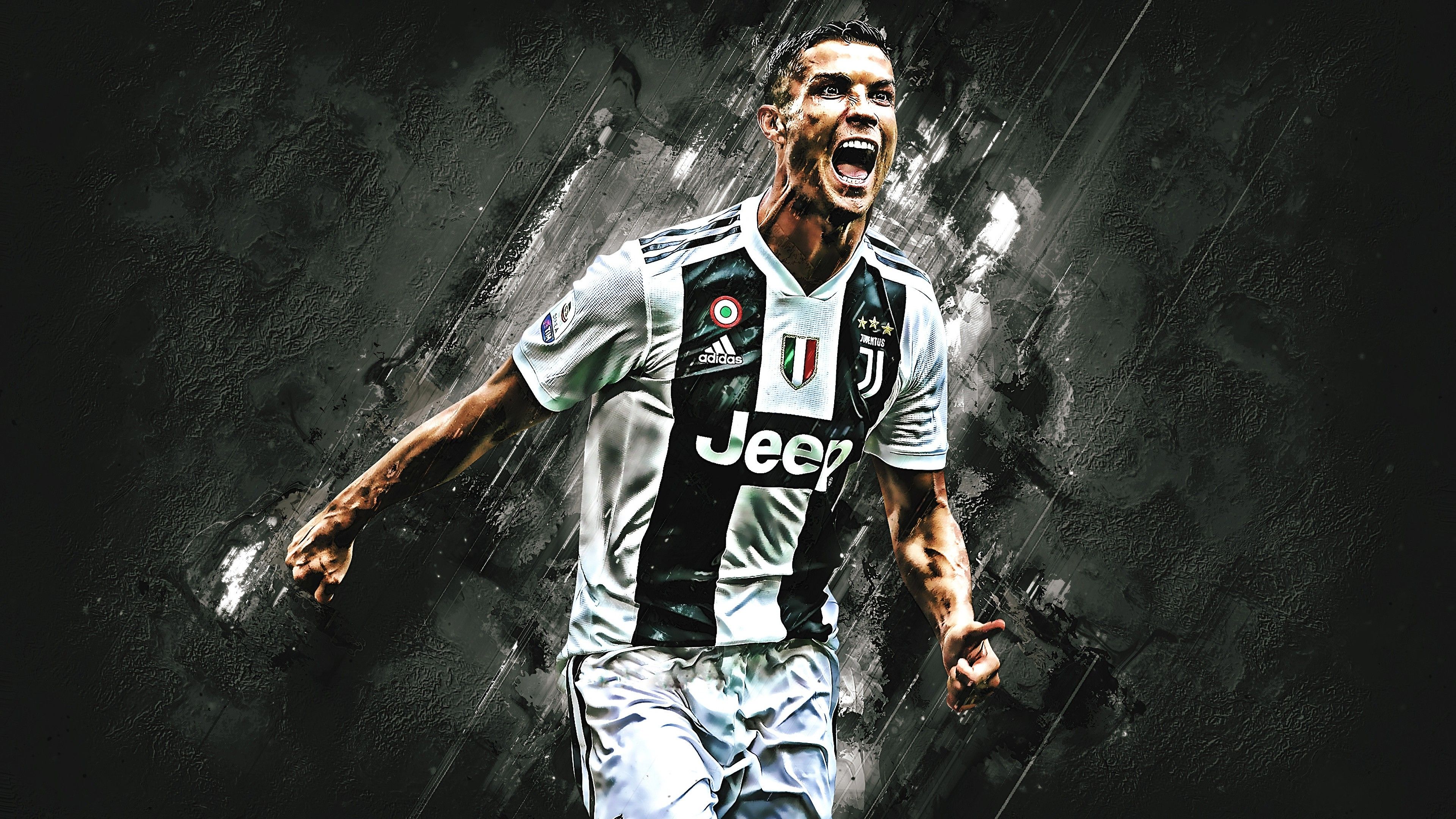 Hình nền Ronaldo Juventus 4K