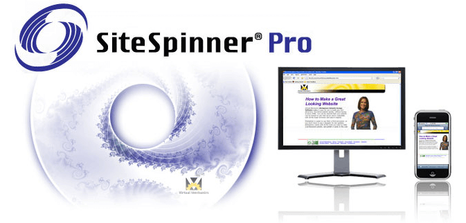 Phần mềm thiết kế web SiteSpinner