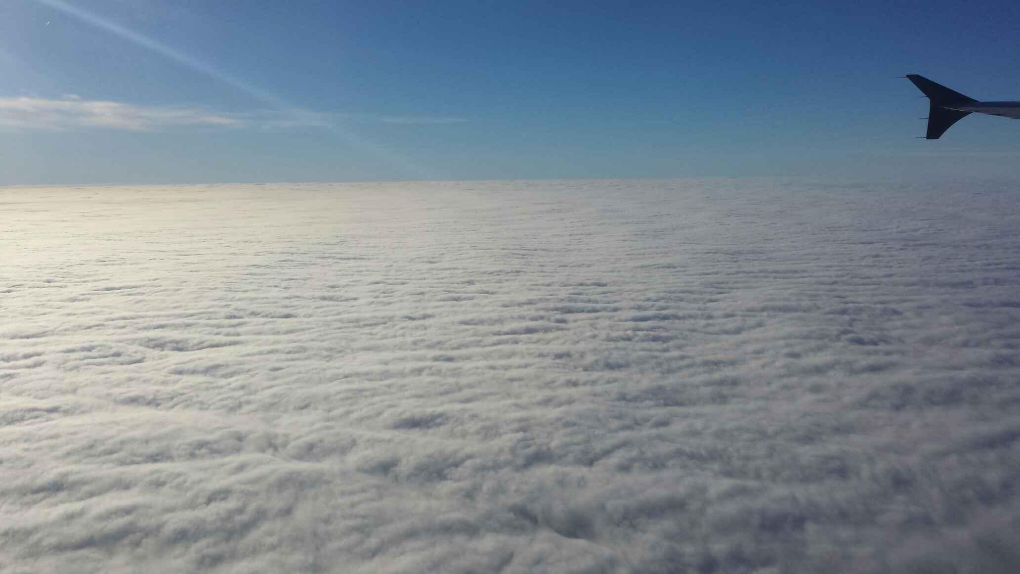 Hình ảnh mây chụp từ trên cao