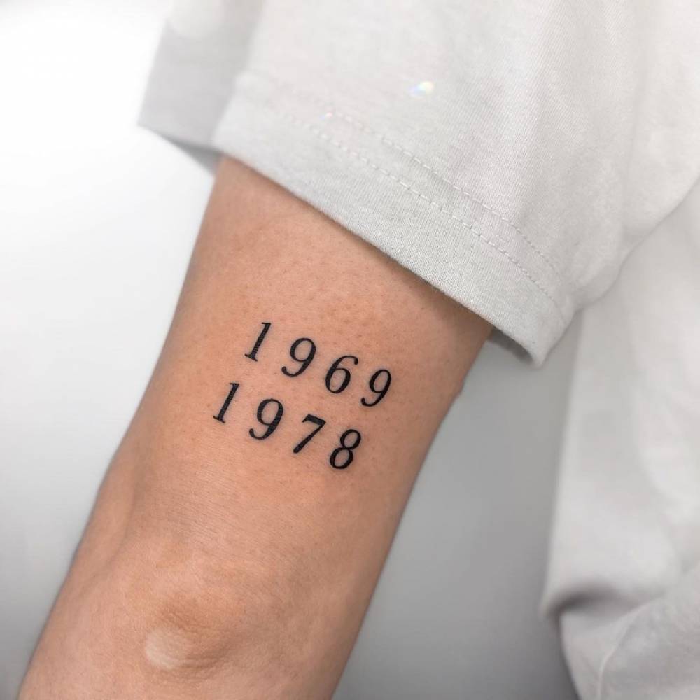 Trổ Mini Tattoo  Hình xăm số ngày tháng năm sinh ý nghĩa  Facebook