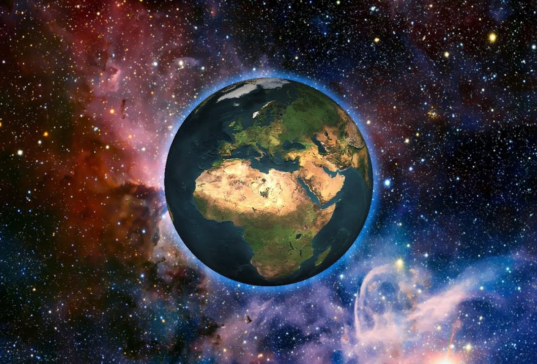 Hình ảnh 3d đẹp của trái đất
