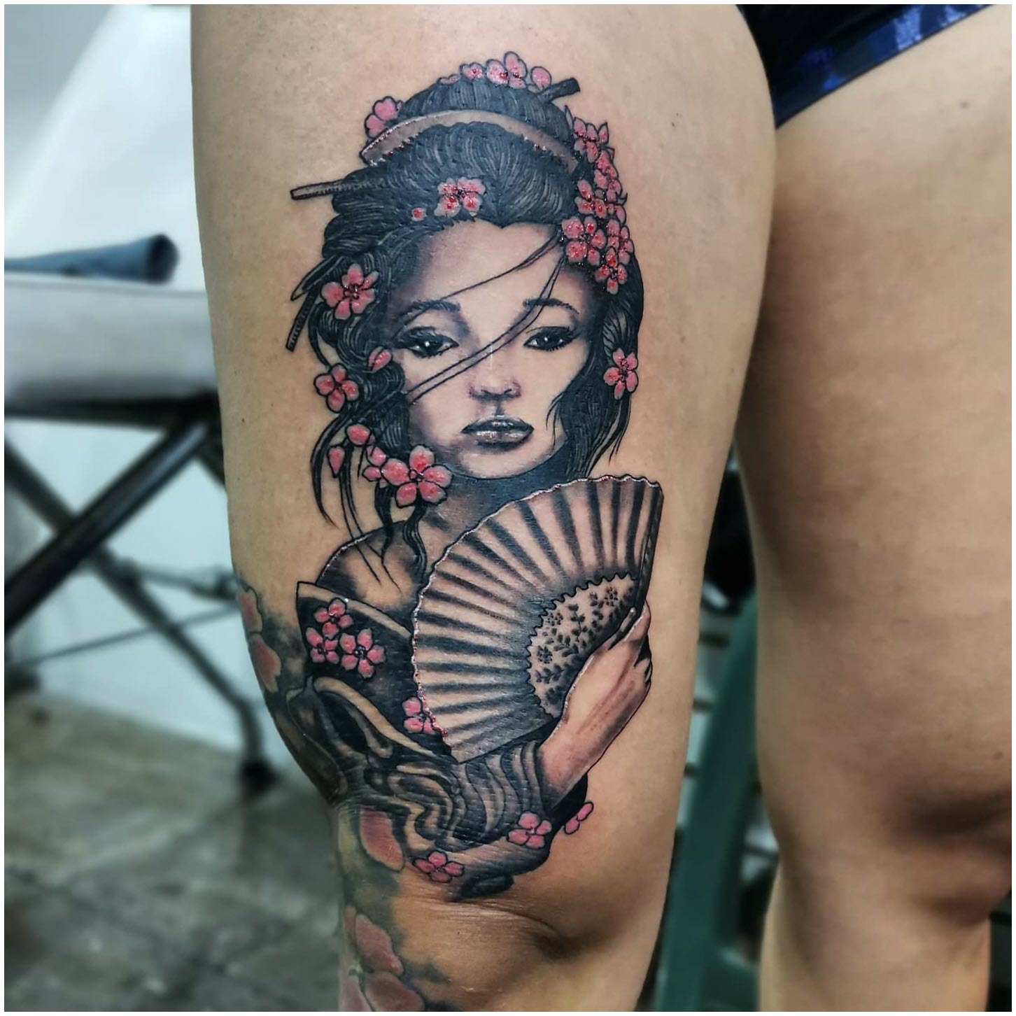 Japanese Geisha Tattoo