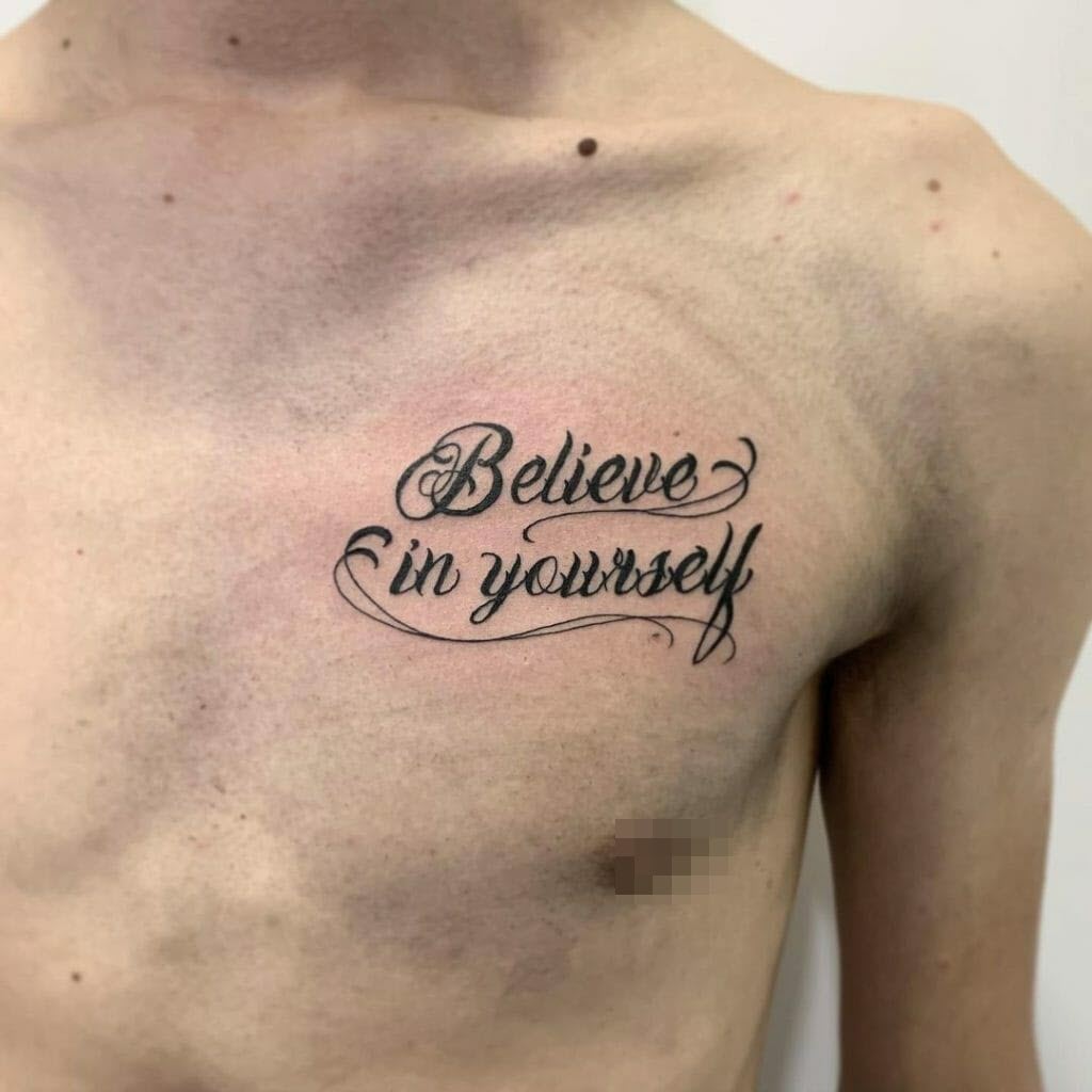 Giảm giá Sticker Dán Tường Chữ Believe In Yourself  BeeCost
