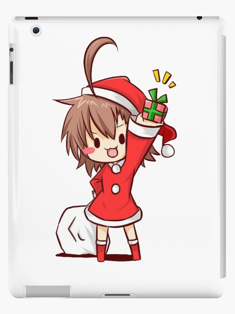 Merry christmas anime chibi