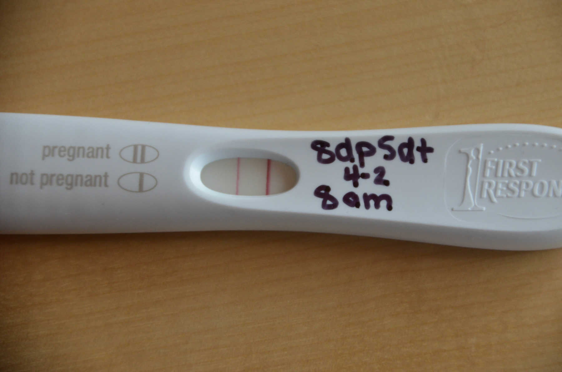 Pregnancy test 2 lines