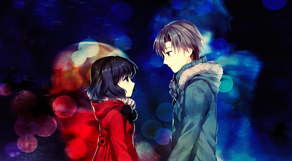 Tải ảnh cặp đôi yêu nhau anime đẹp