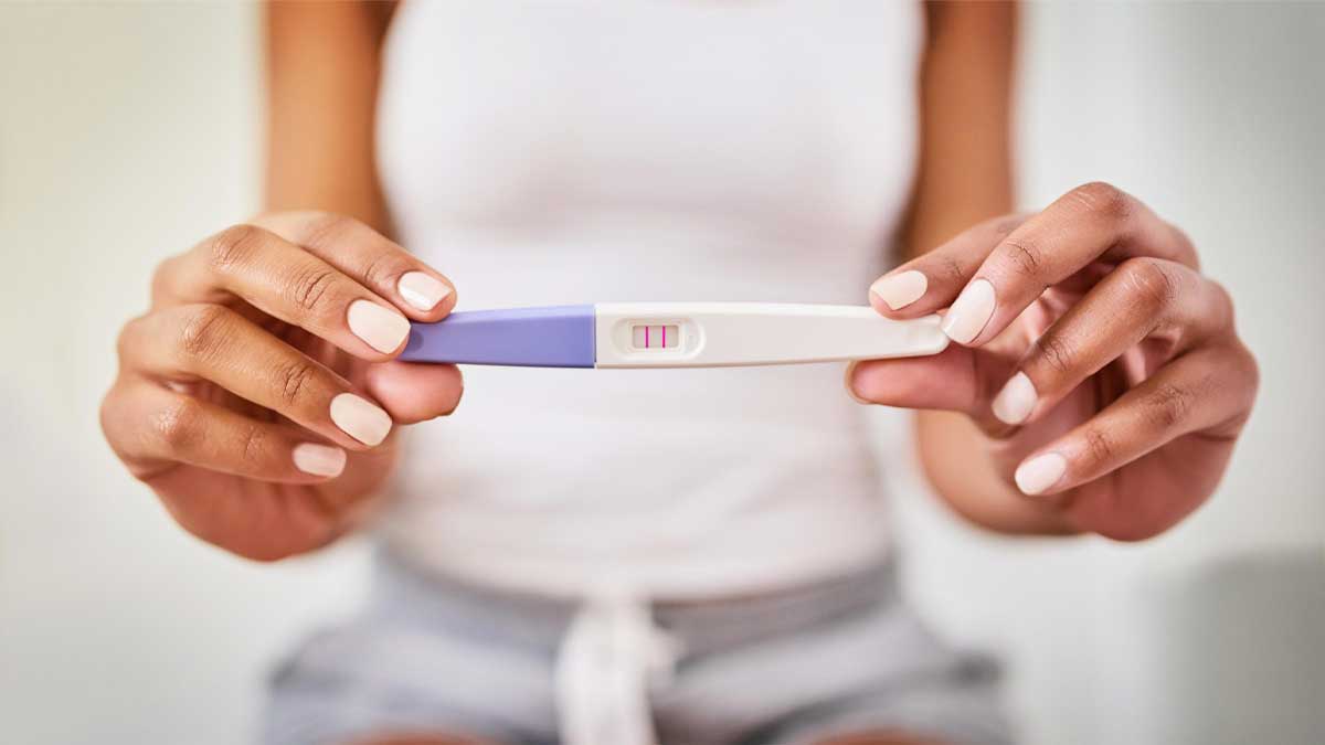 Test que thử thai lên 2 vạch