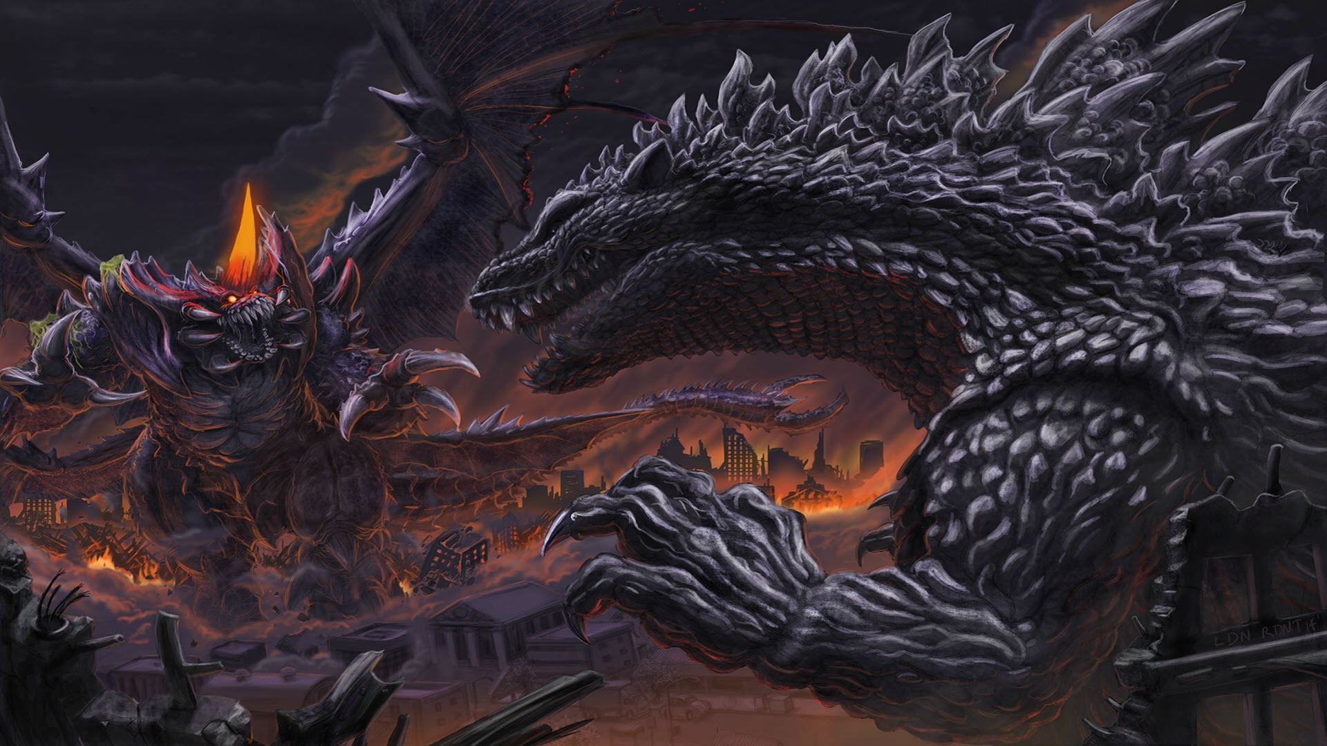 Hình Nền Vua Quái Vật Godzilla Full HD