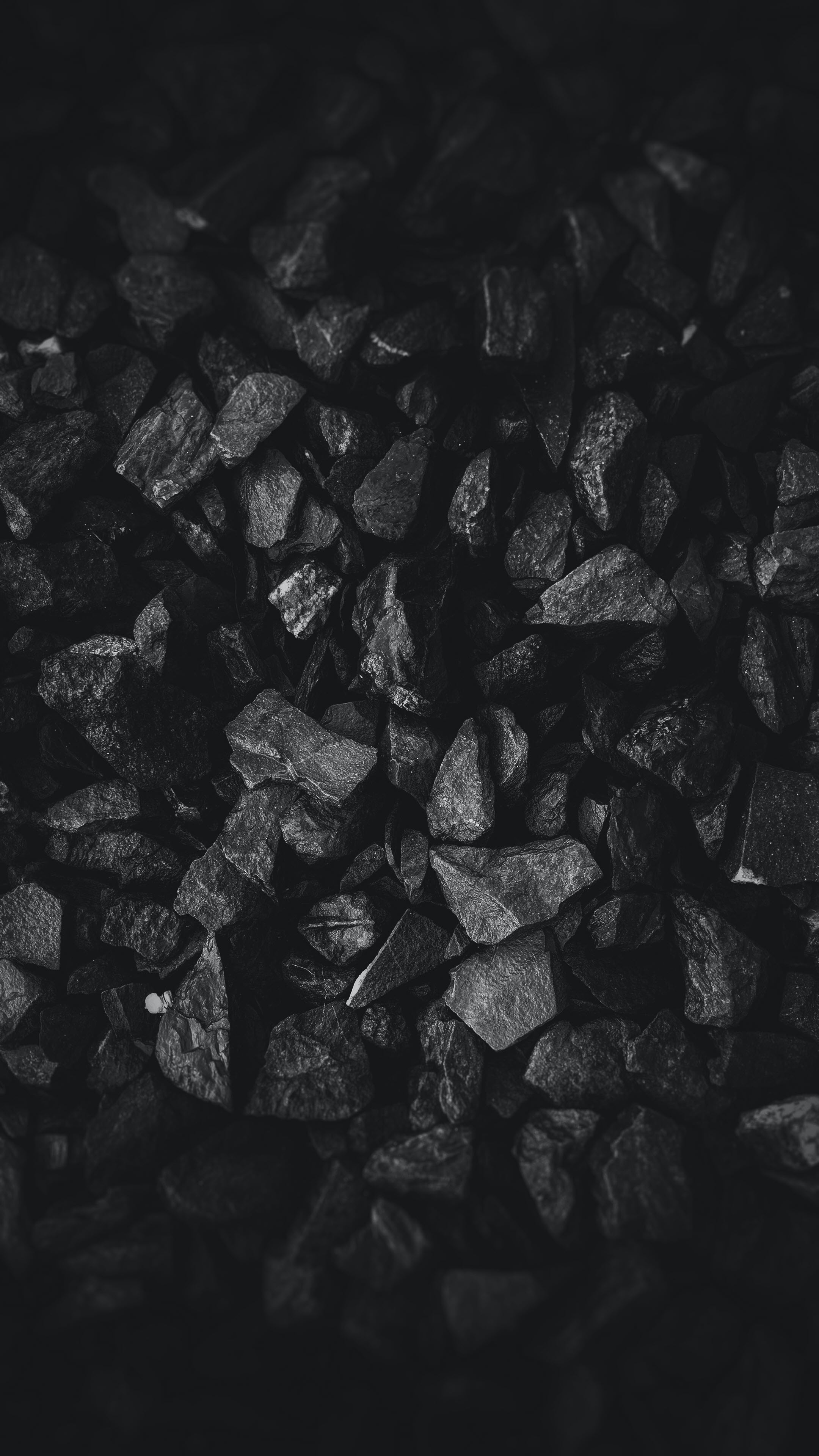 Hình nền viên đá đen 4K đẹp cho điện thoại