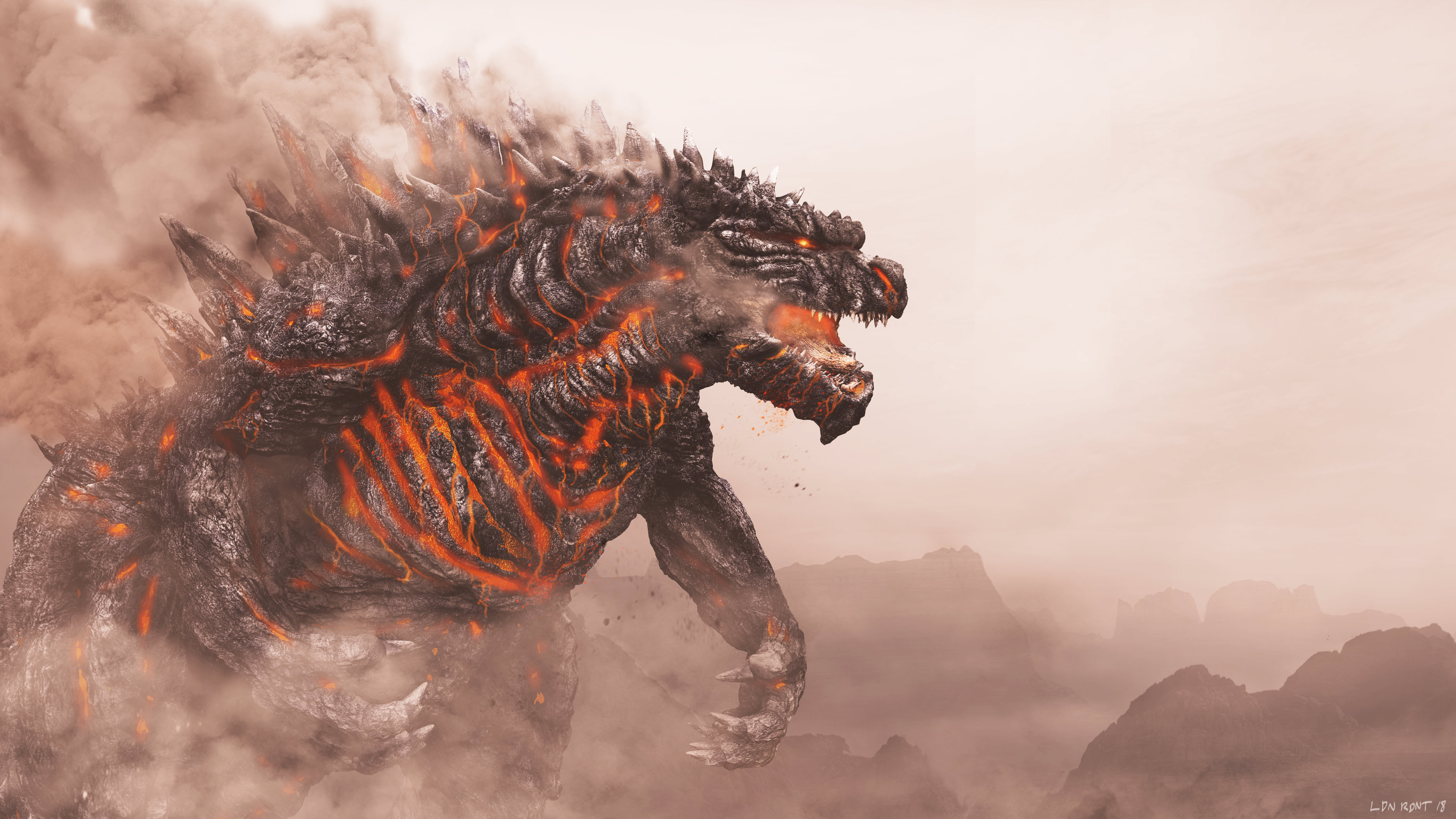 Hình nền Godzilla chất lượng cao 2K