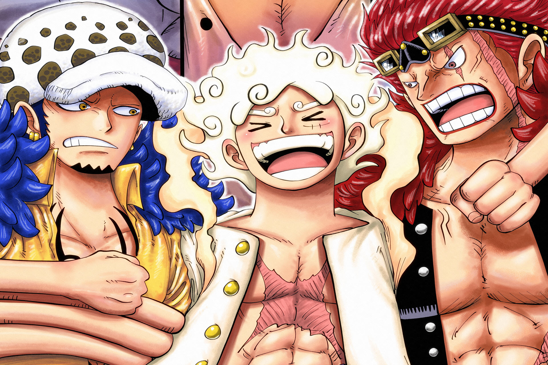 Hình nền Luffy Gear 5 - One Piece Full HD