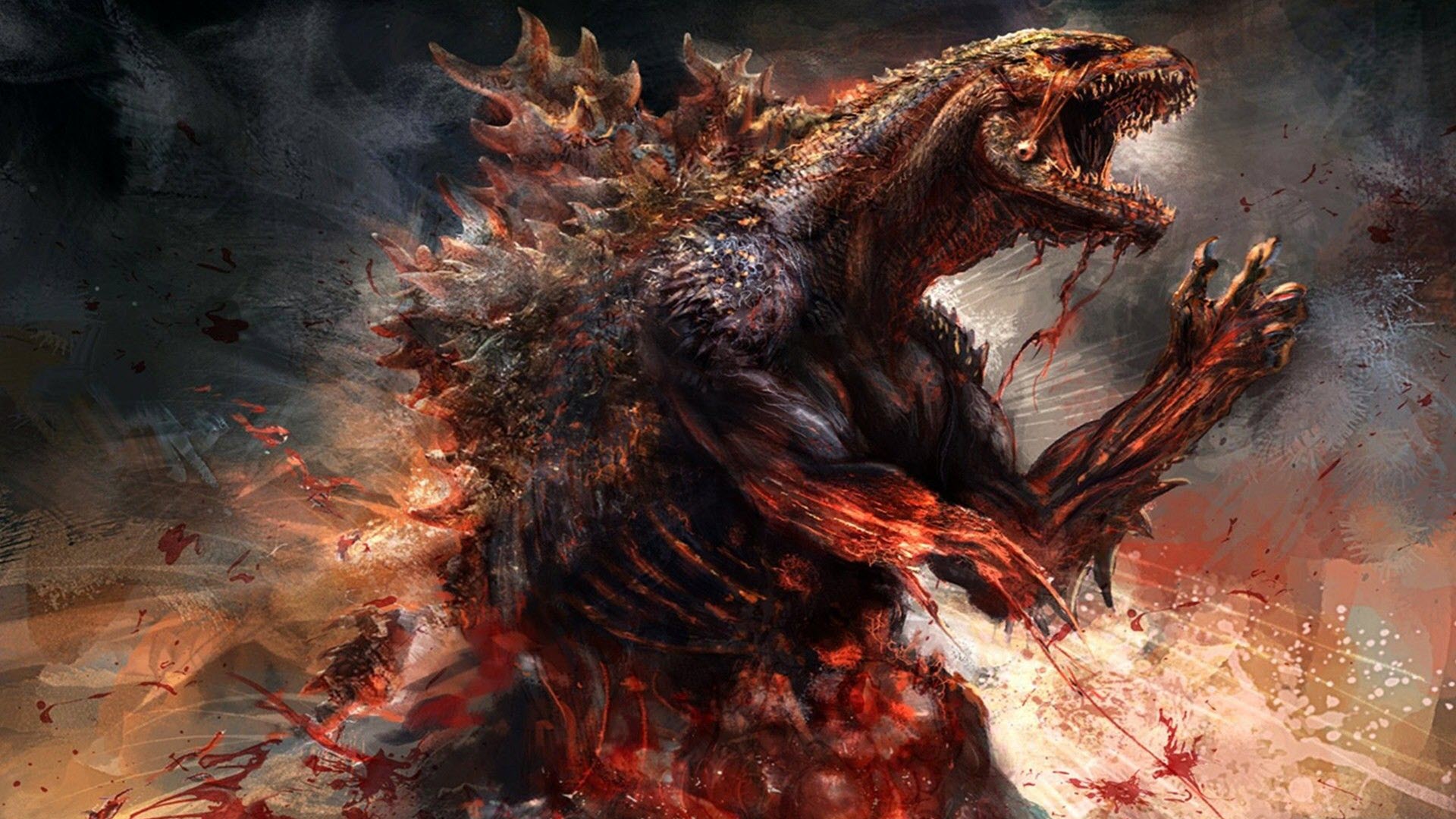 Hình nền mãnh thú Godzilla đẹp