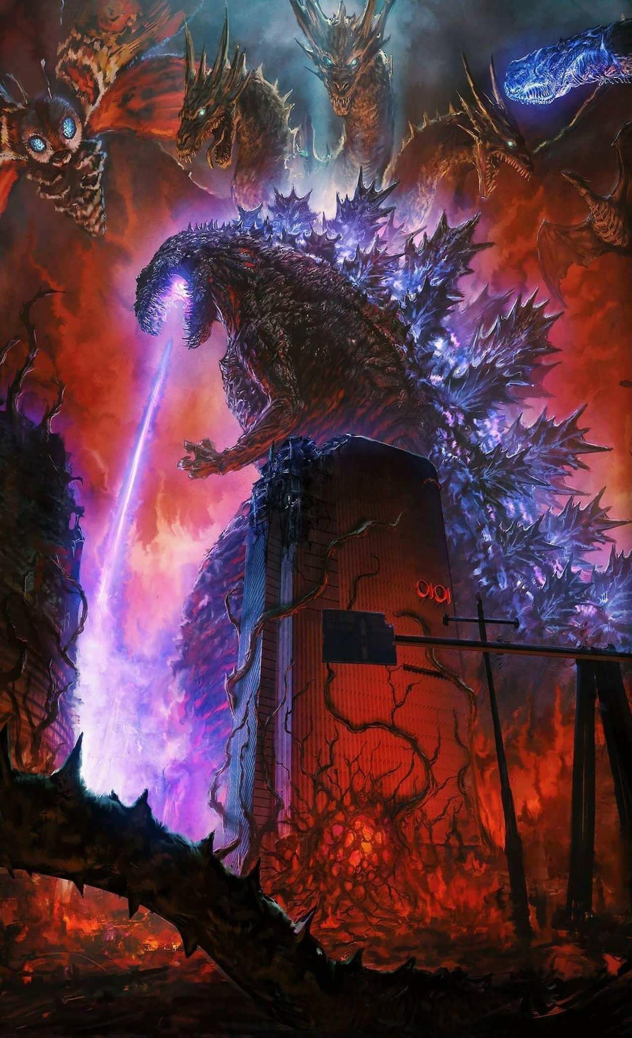 Hình nền vua quái vật Godzilla đẹp nhất