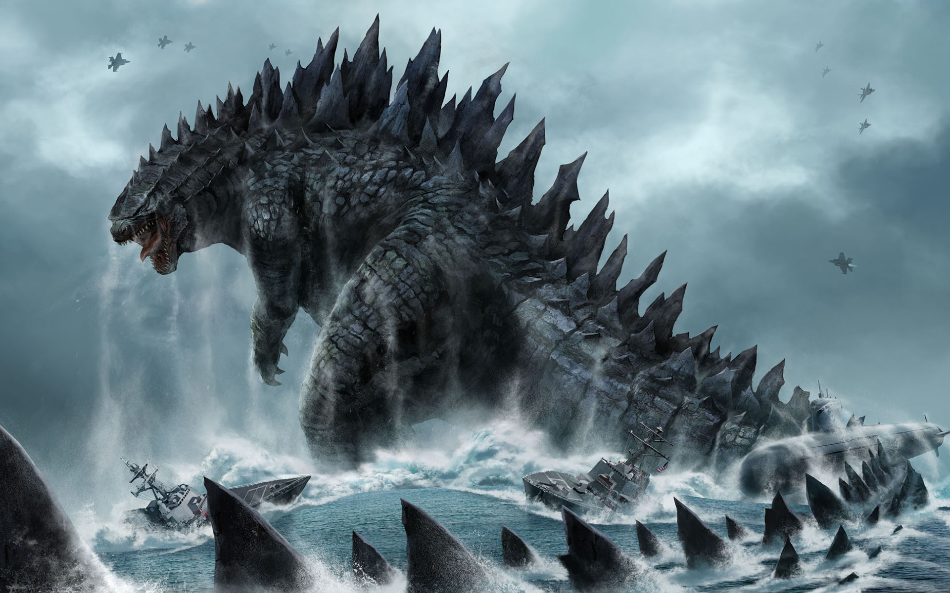 Hình nền vua quái vật Godzilla đẹp nhất