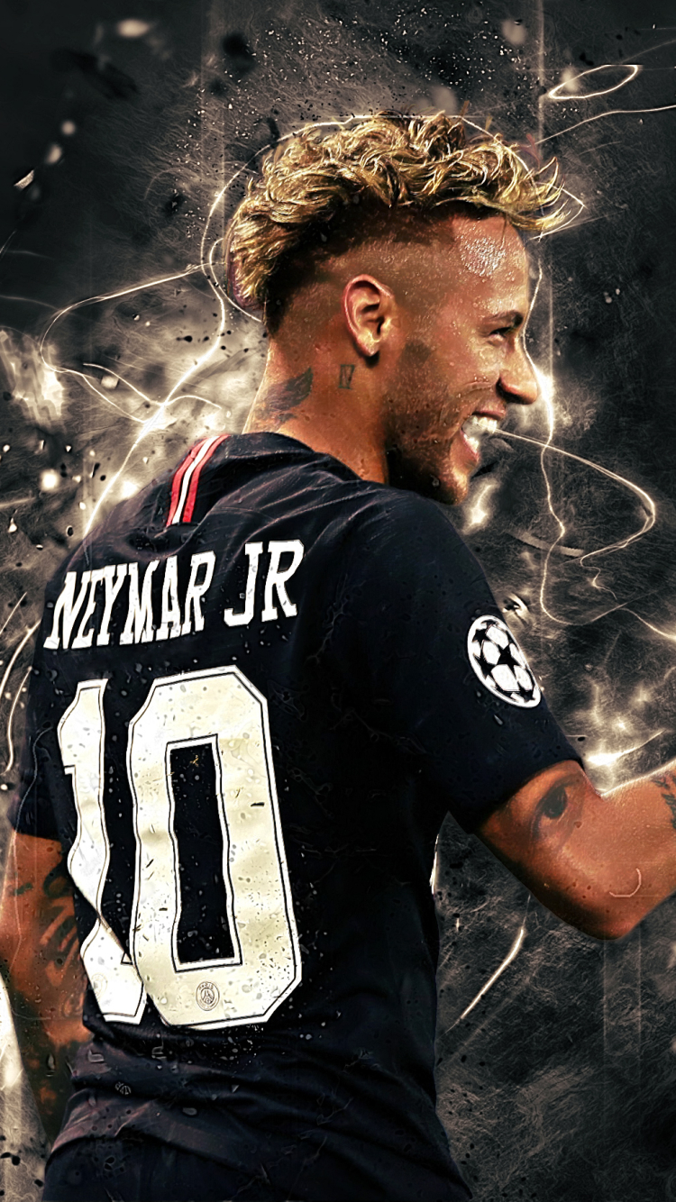 Ảnh cầu thủ Neymar mặc áo số 10 cực ngầu