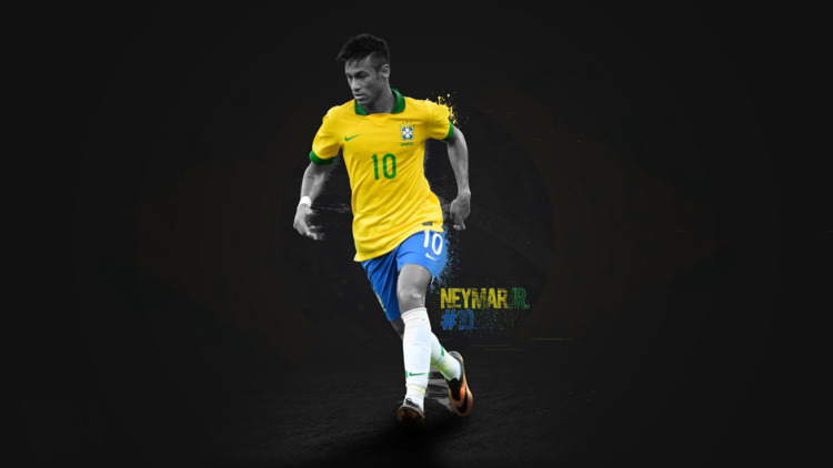 Hình nền cầu thủ Neymar Brazil 4K