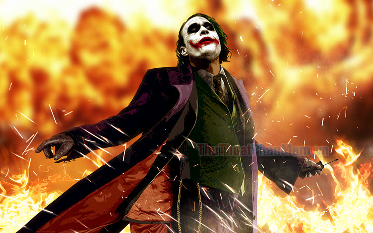 Hình ảnh Joker cười, ngầu, chất, ấn tượng nhất