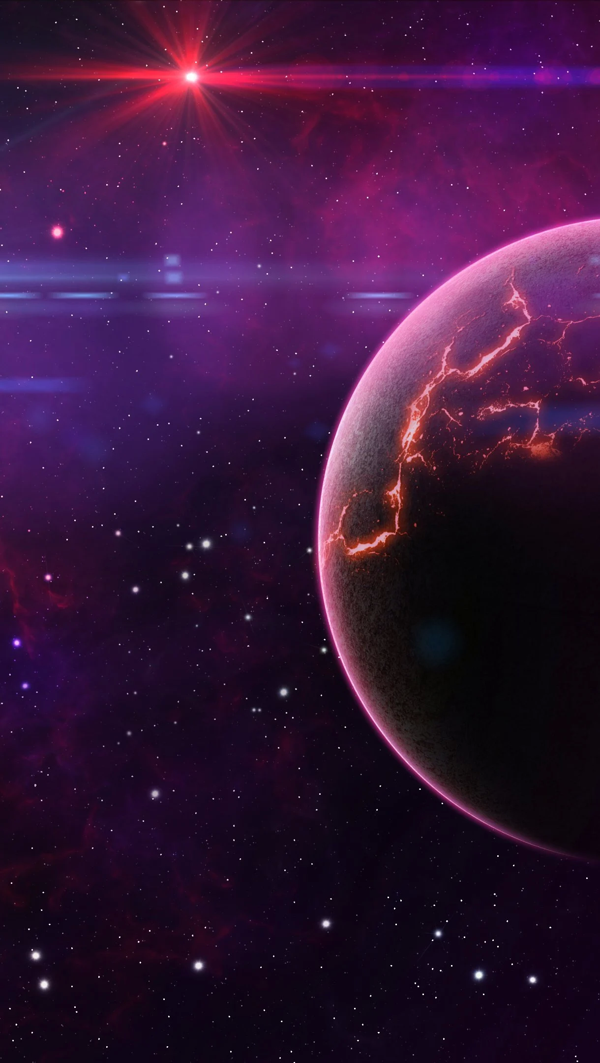 Hình nền siêu ngoài hành tinh black color mang đến năng lượng điện thoại