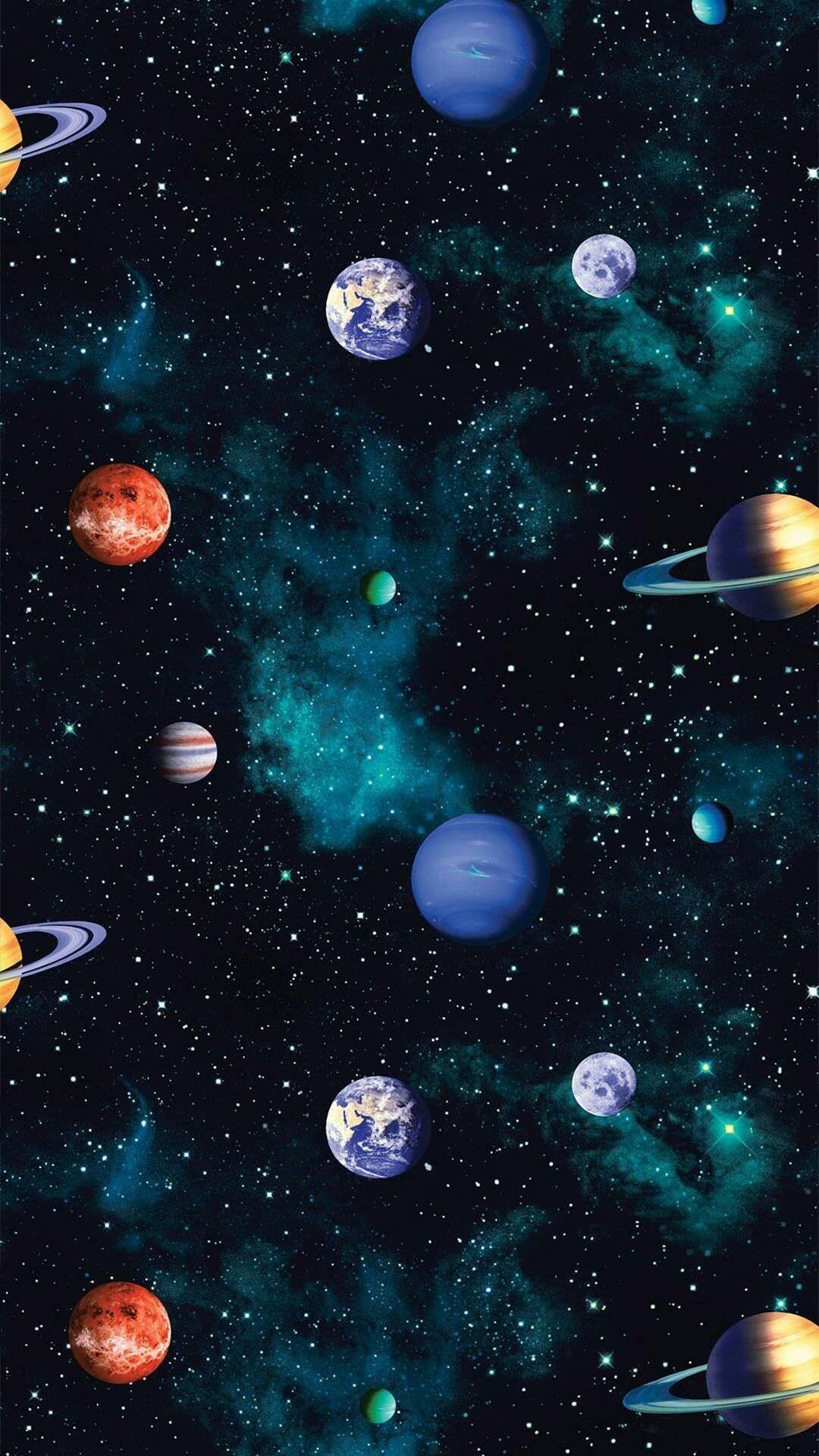Hình nền vũ trụ đáng yêu cực đẹp