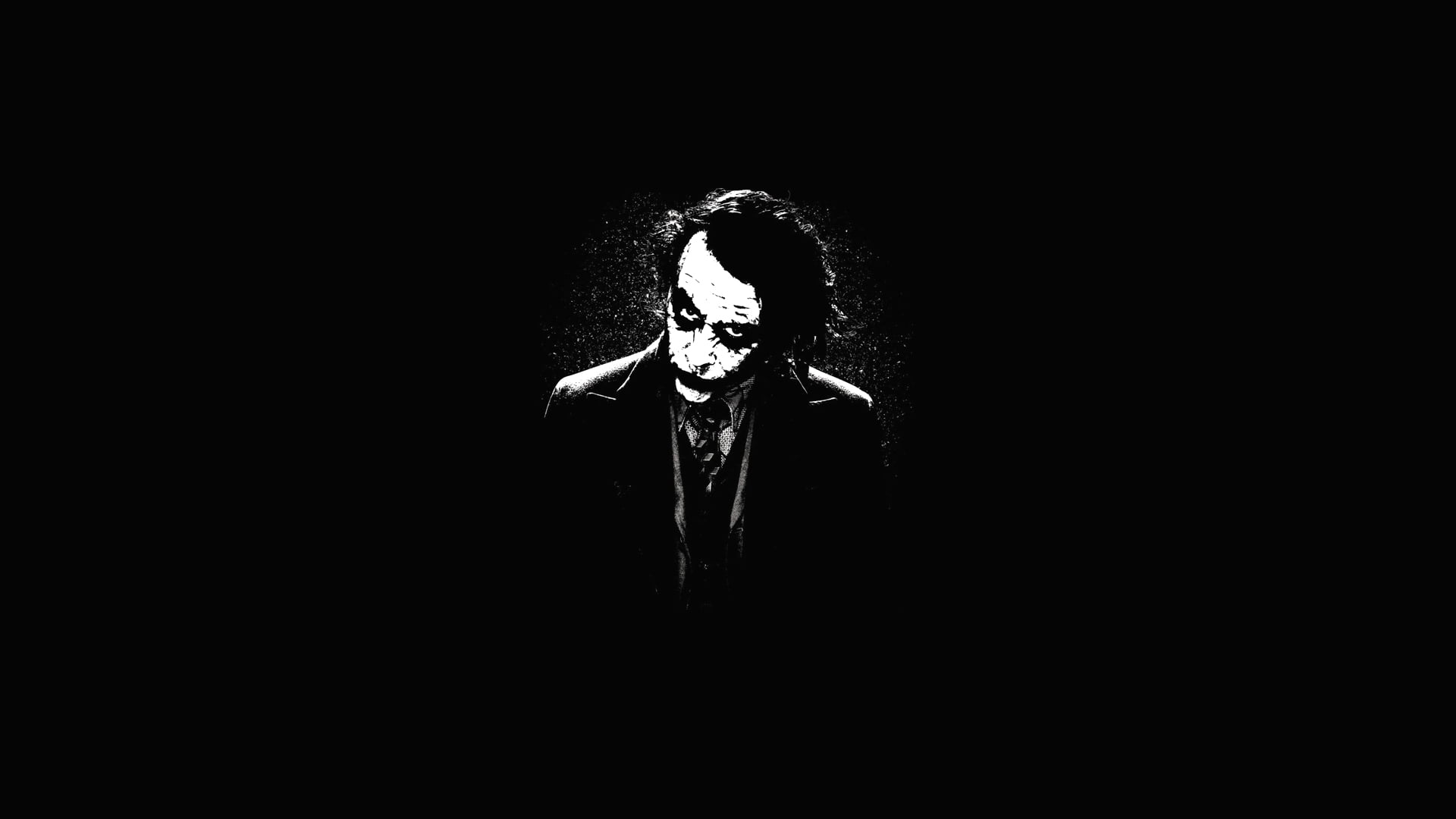 Màn hình đen kịt buồn Joker