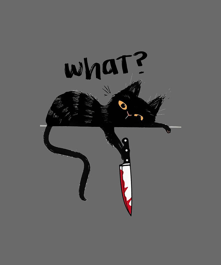Hình ảnh siêu ngầu về chú mèo cầm dao