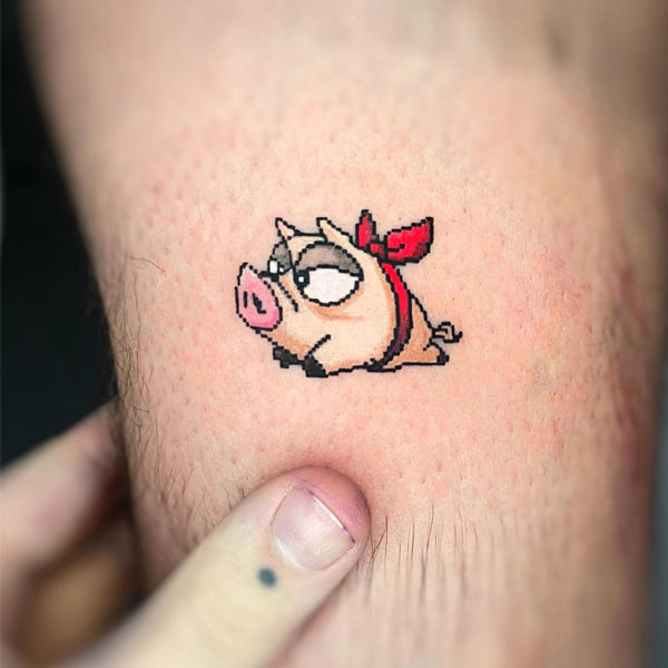 Hình xăm con lợn  Tattoo Gà