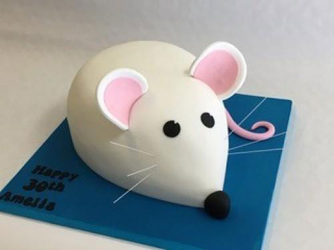 Mẫu bánh sinh nhật con chuột đẹp nhất