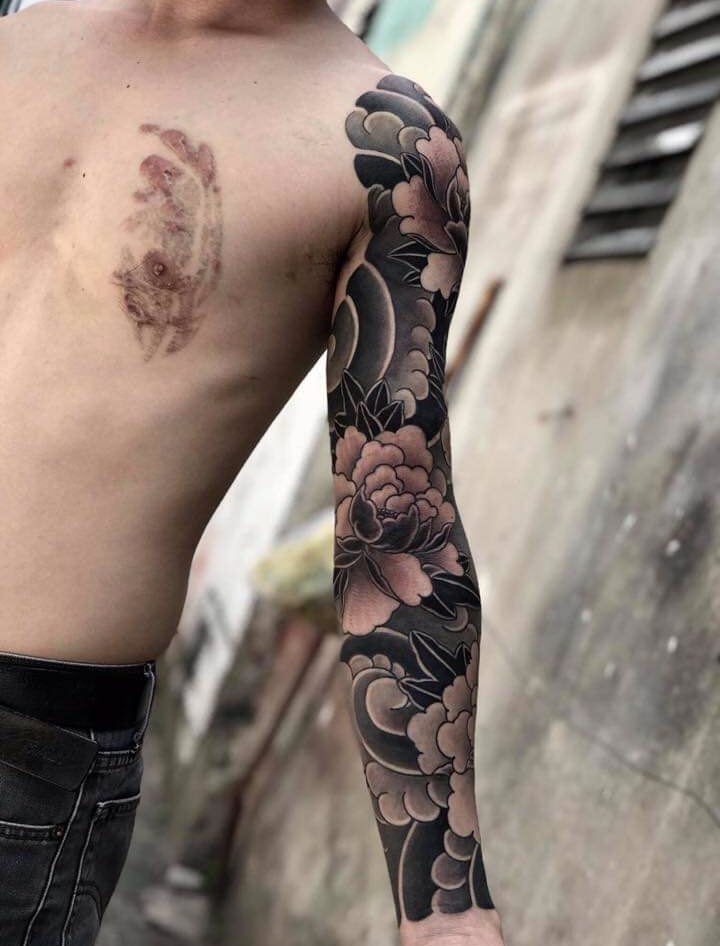 Những hình xăm tattoo full tay mang lại phái đẹp rất đẹp nhất